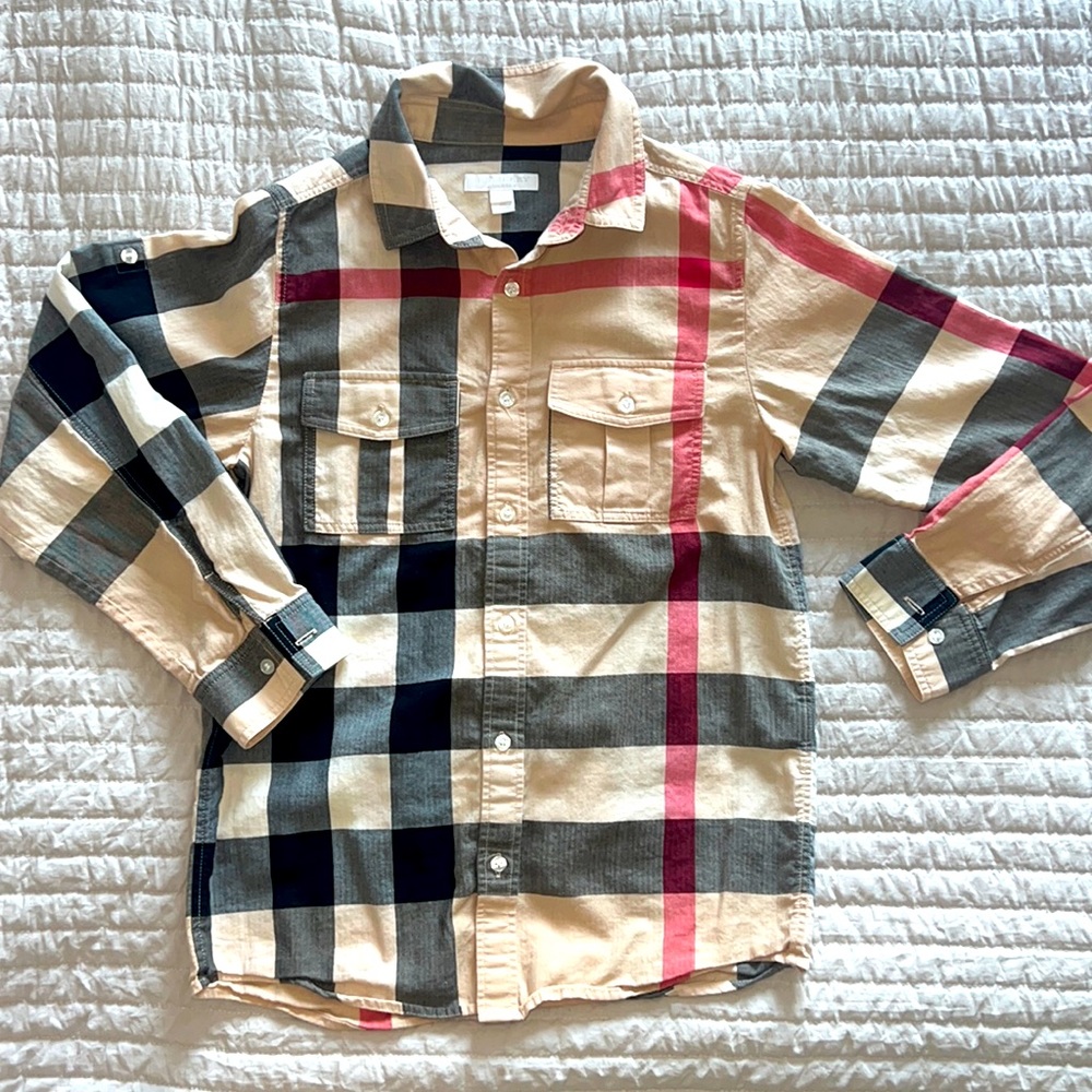 Authentic Burberry Button Down